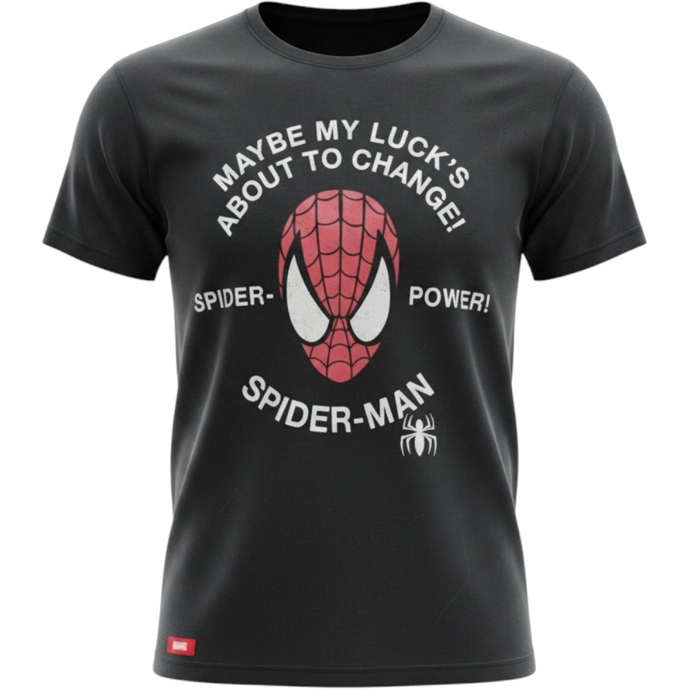 Universal Studios Japan Marvel Spider-Man Graphic T-Shirt Black Small NEW